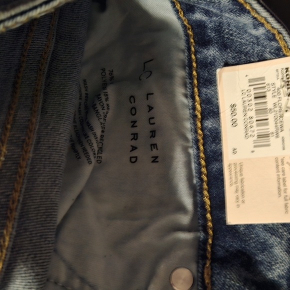 Lauren Conrad High Rise Skinny Ankle Sz 14 Jeans - Picture 4 of 8